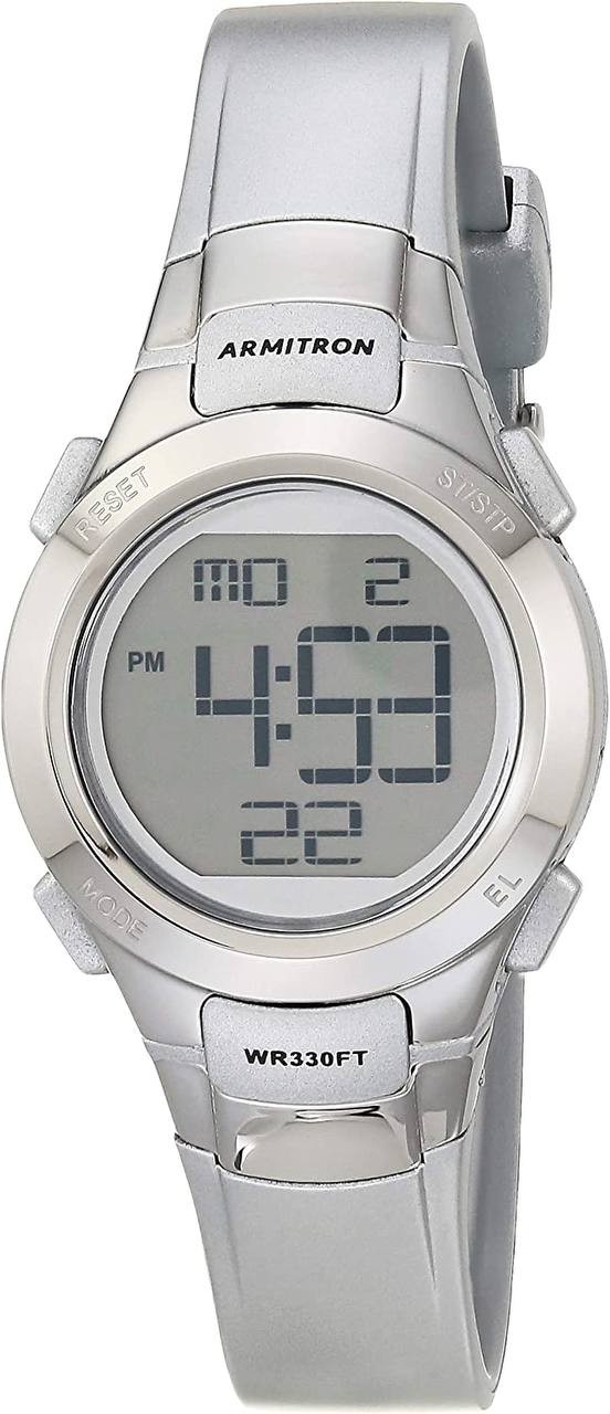 Armitron Sport Women's 45/7012 Digital Chronograph Resin Strap Watch