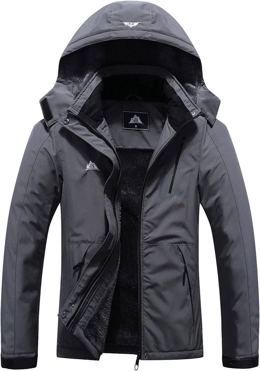 Women's Mountain Waterproof Ski Jacket Windproof Rain Windbreaker Winter Warm Hooded Snow Coat