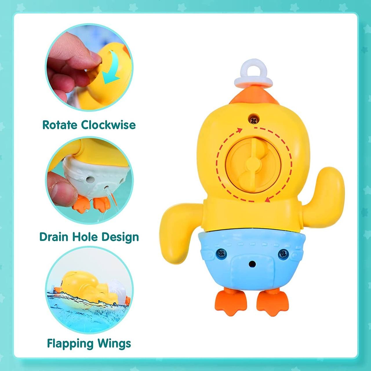 Bath Toy for Toddler Kids Ages 4-8, 35 Pcs Water Ball Track Stick to Wall Bathtub Slide Toys for Toddlers 3 4 5 6 Years,with Wind-Up Mini Baby Bath Toys Duck,Shower Gift for Children Funny Tub Toys