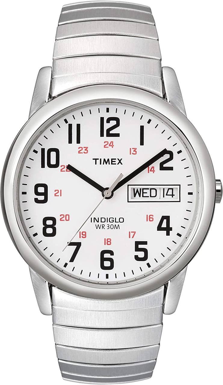 Timex Men's Easy Reader Day-Date Expansion Band Watch